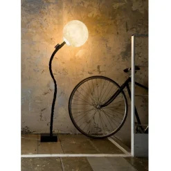 MICRO LUNA PIANTANA Design Stehleuchte aus Italien