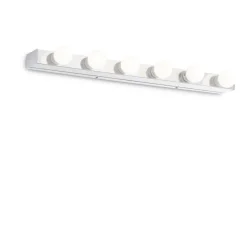 MIRRO Lange Wandleuchte für 6 Lampen