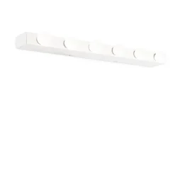 MIRRO Lange Wandleuchte für 6 Lampen