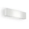 MONOBLOQUE elegant weiße Wandleuchte aus Draht und Stoff