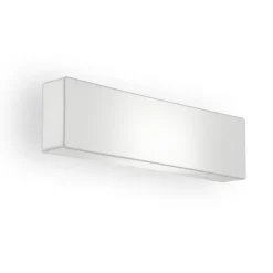 MONOBLOQUE elegant weiße Wandleuchte aus Draht und Stoff