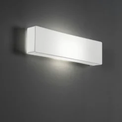 MONOBLOQUE elegant weiße Wandleuchte aus Draht und Stoff