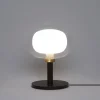 NABILA Italienische Tischleuchte mit hochwertigem Glas