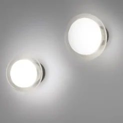 NABILA Kleine Glas-Wandleuchte