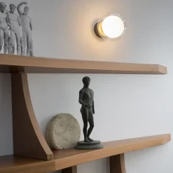 NABILA Kleine Glas-Wandleuchte