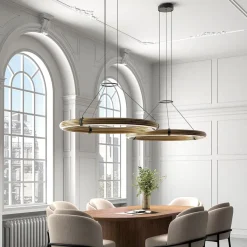 NELLI Große, ringförmige Design-Pendelleuchte