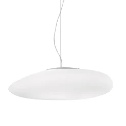 NEOCHIC Organische Pendelleuchte mit weißem Glas