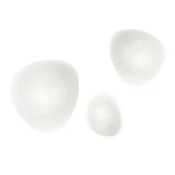 NEOCHIC Organische Wandleuchte mit weißem satiniertem Glas