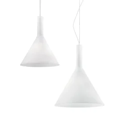 NINKA Pendelleuchte mit trichterförmigen Lampenglas