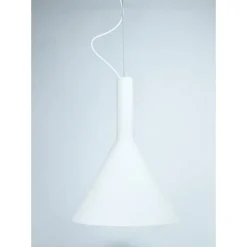NINKA Pendelleuchte mit trichterförmigen Lampenglas