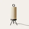 NOVELLA Stehlampe Leinen Beige