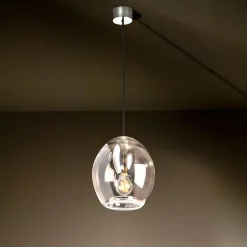 OLIJF Pendelleuchte mit ovalem Glas