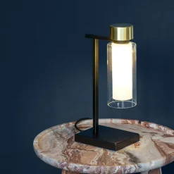 OSMAN Italienische Designleuchte Glas Messing