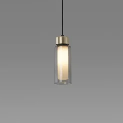 OSMAN Italienische Designleuchte Glas Messing