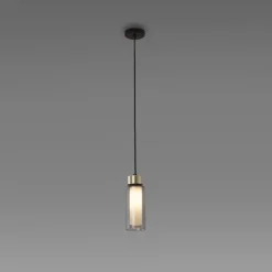 OSMAN Italienische Designleuchte Glas Messing