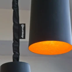 PAINT LAVAGNA Kleine Hängeleuchte Tafelfarbe