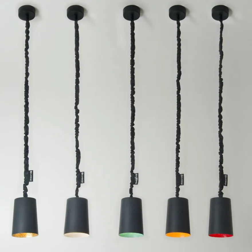 PAINT LAVAGNA Kleine Hängeleuchte Tafelfarbe