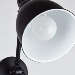 PALDIO Verstellbare Wandleuchte in Schwarz