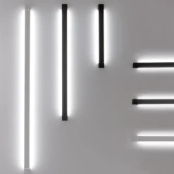PIVOT Lange LED Wand- oder Deckenleuchte