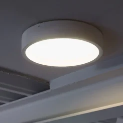 PLANA runde, flache Deckenleuchte aus Beton