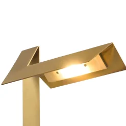 PLIÉ LED Design Tischleuchte aus gefaltenem Stahlblech