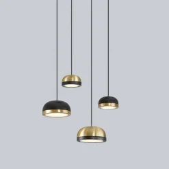 POLLY Italienische LED Pendelleuchte 4-flammig