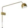 PRAX Ausleger Wandleuchte in Messing