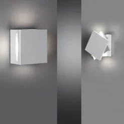 QUADRETTO drehbare LED-Wandleuchte