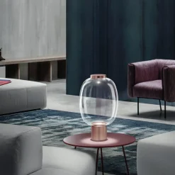 RIFLESSO Farbige Glas-Tischleuchte