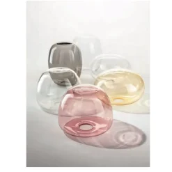 RIFLESSO Farbige Glas-Tischleuchte