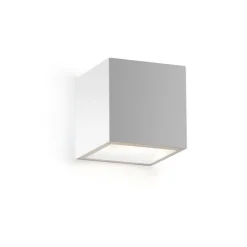 RUDI Quadratische LED Wandleuchte aus Keramik