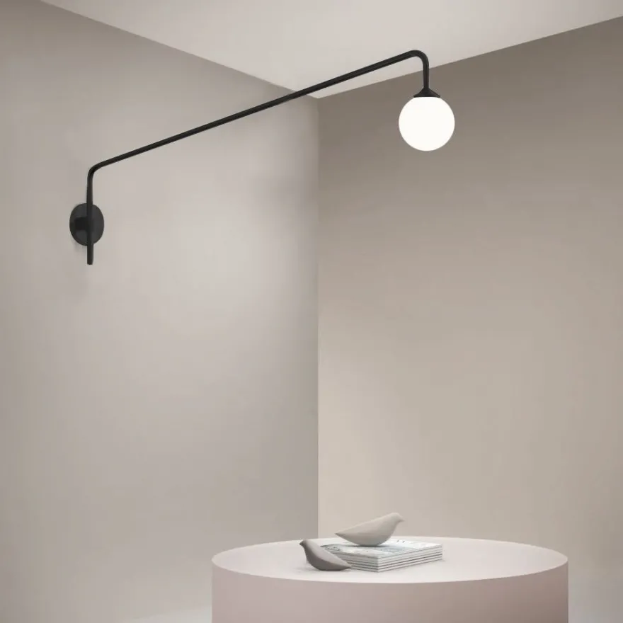 SAN BABILA Wandlampe mit langem Ausleger