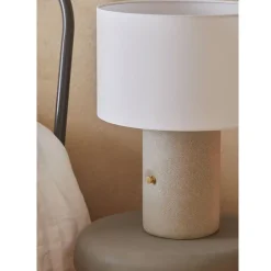 SAND Wohnliche Tischleuchte mit Dimmer