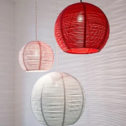 SANGHA Leuchte aus Rattan