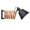 SCISSOR Moderne Scherenlampe matt Schwarz