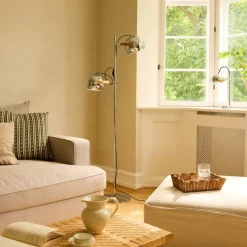 SERIO Skandinavische Design Stehleuchte 2-flammig