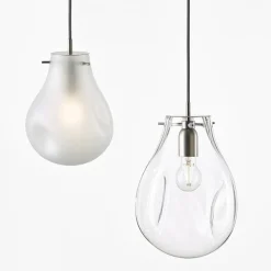 SOAP PLAIN Glas-Pendelleuchte