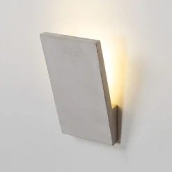 SORA LED Wandleuchte aus Beton