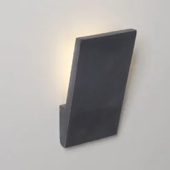 SORA LED Wandleuchte aus Beton