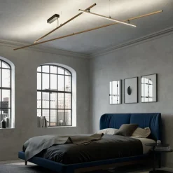 SUSPENDED SYSTEM Modulares Leuchtensystem mit vier verschiedenen Lichtquellen