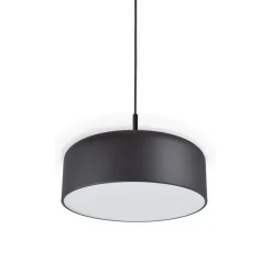 TARRO Flache Pendelleuchte mit lackiertem Metallschirm