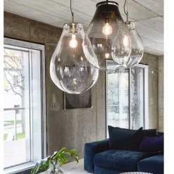 TIM Exklusive Glas-Pendelleuchte