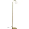 TRELLEBURG Skandinavische Stehlampe Messing