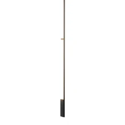 TWIGG Lange, schmale Wandleuchte in Schwarz