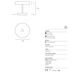 ZERIO Design Tischleuchte