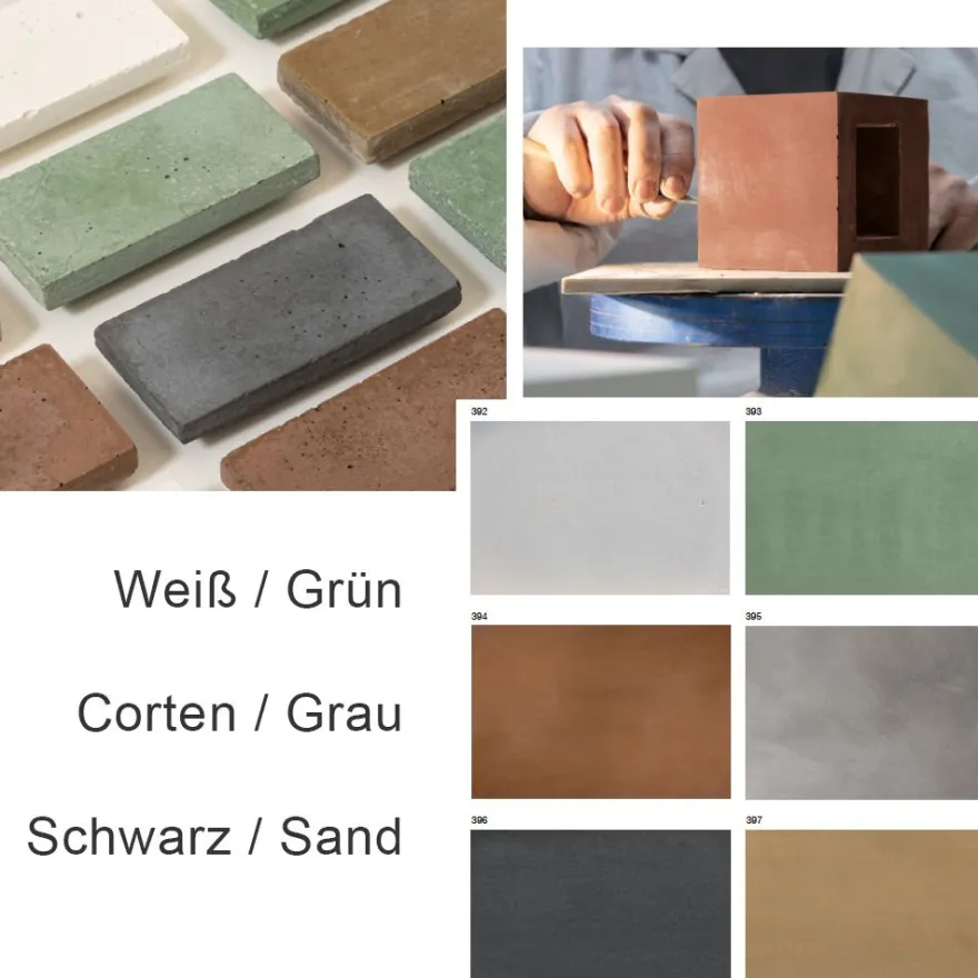 ZERIS Moderne Außenwandleuchte